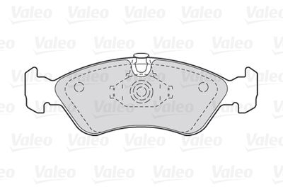 Колодки тормозные передние VALEO 301184