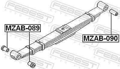 Сайлентблок FIESTROCO 11J1001