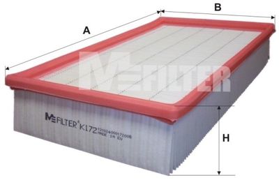 Фильтр воздушный M-Filter K172