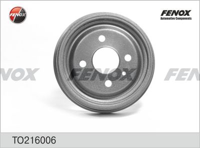 Барабан тормозной FENOX TO216006