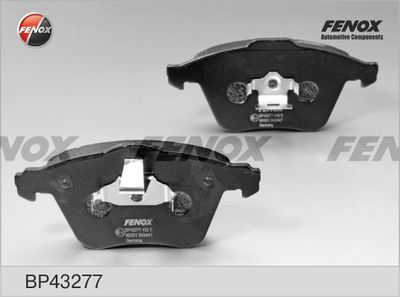 Колодки тормозные дисковые FENOX BP43277