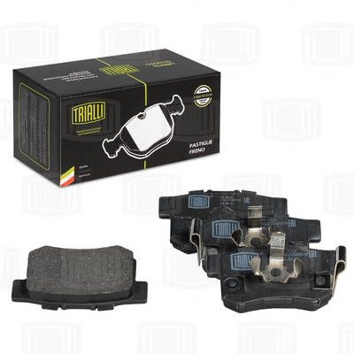 Колодки тормозные дисковые задние TRIALLI PF4034