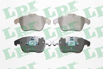 Колодки тормозные дисковые LPR 05P1486