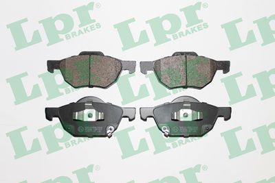Колодки тормозные дисковые LPR 05P1211