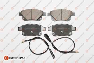 Колодки тормозные дисковые EUROREPAR 1617286280
