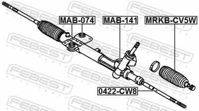 Тяга рулевая IBERIS IB118009