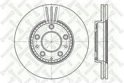 Диск тормозной STELLOX 60203245VSX