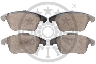 Колодки тормозные дисковые комплект OPTIMAL BP12506