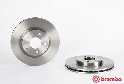 Диск тормозной передний вентилируемый BREMBO 09A63710