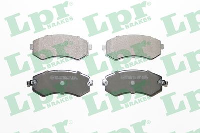 Колодки тормозные задние LPR 05P856