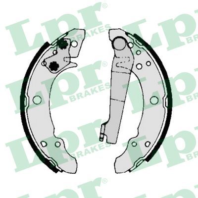 Колодки тормозные барабанные LPR 00140