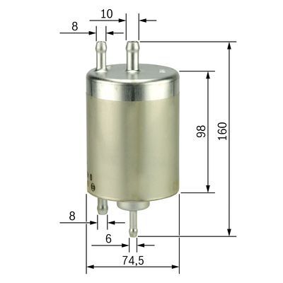Фильтр топливный BOSCH 0450915003