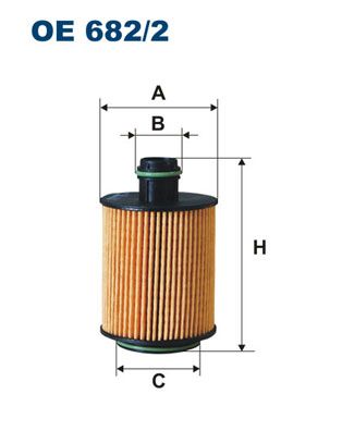 Фильтр масляный FILTRON OE6822
