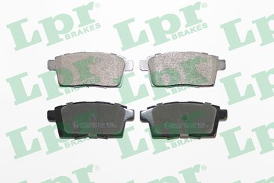 Колодки тормозные дисковые LPR 05P1572