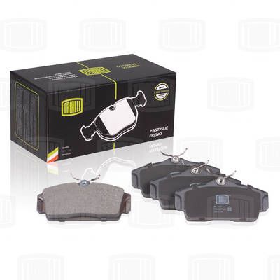 Колодки тормозные дисковые передние TRIALLI PF1401