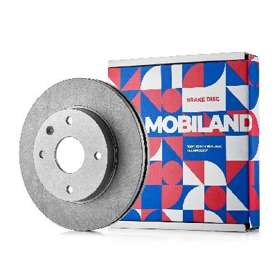 Диск тормозной передний вентилируемый MOBILAND 416102570