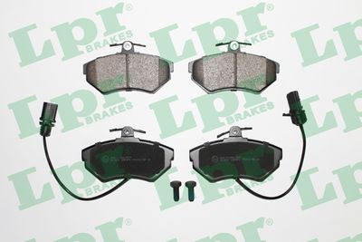 Колодки тормозные дисковые LPR 05P979