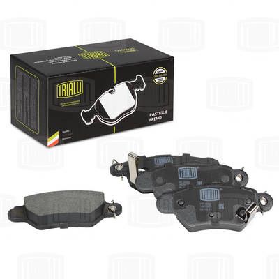 Колодки тормозные задние TRIALLI PF4084