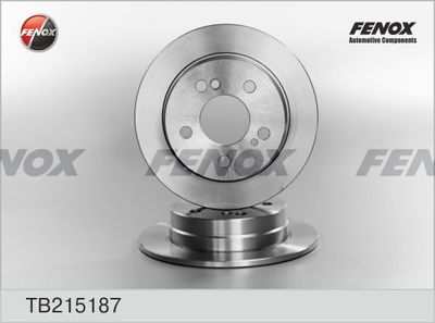 Диск тормозной задний FENOX TB215187