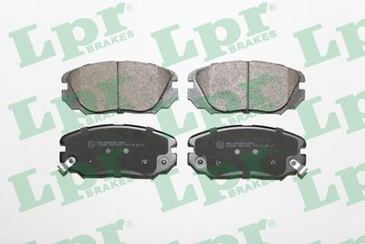 Колодки тормозные передние LPR 05P1409