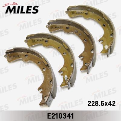 Колодки тормозные барабанные Miles E210341