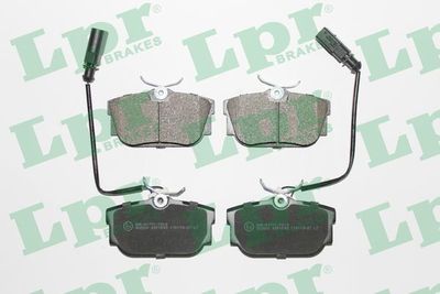 Колодки тормозные дисковые LPR 05P1699