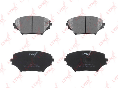 Колодки тормозные передние LYNXauto BD7511
