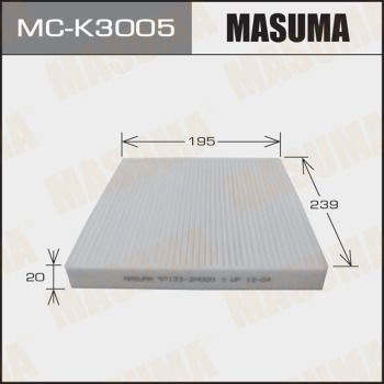 Фильтр салона Masuma MCK3005