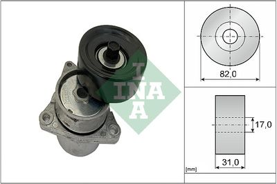 Натяжитель ремня INA 534035910