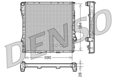 Радиатор DENSO DRM05115