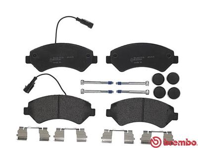 Колодки тормозные дисковые BREMBO P23136