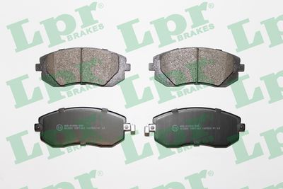 Колодки тормозные передние LPR 05P1363