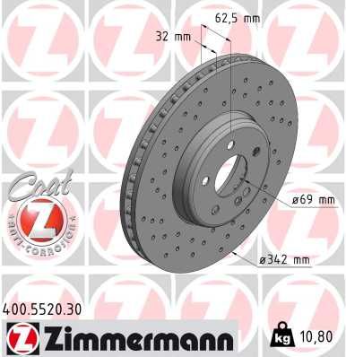 Диск тормозной MERCEDES-BENZ A0004218700
