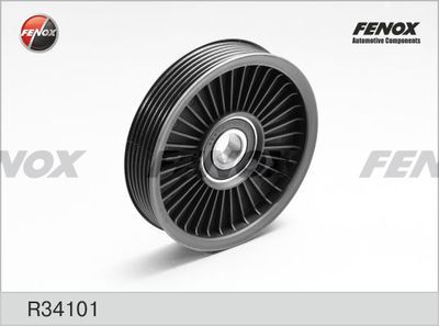 Ролик поликлинового ремня направляющий FENOX R34101
