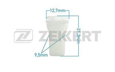 Клипса крепежная Zekkert BE2558