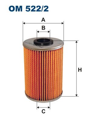 Фильтр масляный FILTRON OM5222