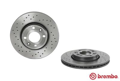 Диск тормозной передний перфорированный BREMBO 0990781X