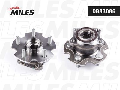 Ступица задняя с подшипником Miles DB83086