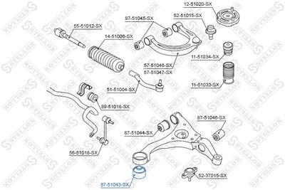 Сайлентблок рычага CAR-DEX CBH091