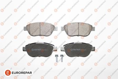 Колодки тормозные дисковые EUROREPAR 1617256680