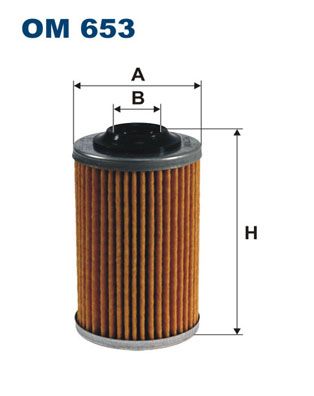 Фильтр масляный FILTRON OM653