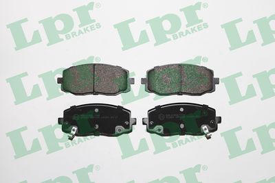 Колодки тормозные передние LPR 05P1220