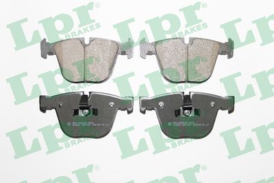 Колодки тормозные дисковые LPR 05P1367