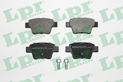 Колодки тормозные дисковые LPR 05P1278