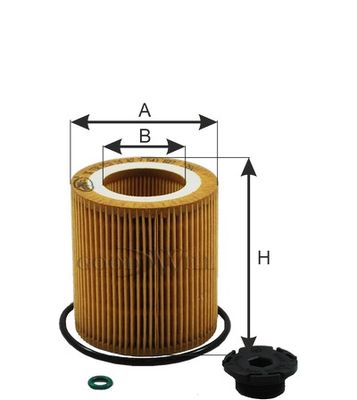 Фильтр масляный BIG FILTER GB1450EC