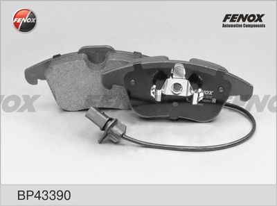 Колодки тормозные дисковые FENOX BP43390