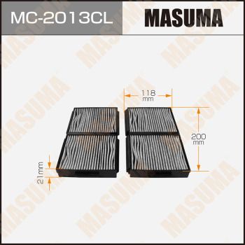 Фильтр салона Masuma MC2013CL