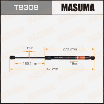 Амортизатор багажника Masuma T8308