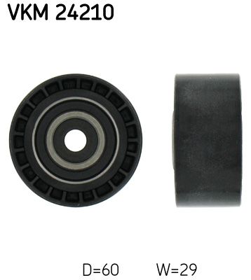 Ролик ремня приводного SKF VKM24210