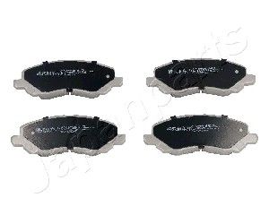 Колодки тормозные дисковые передние комплект JAPANPARTS PA912AF